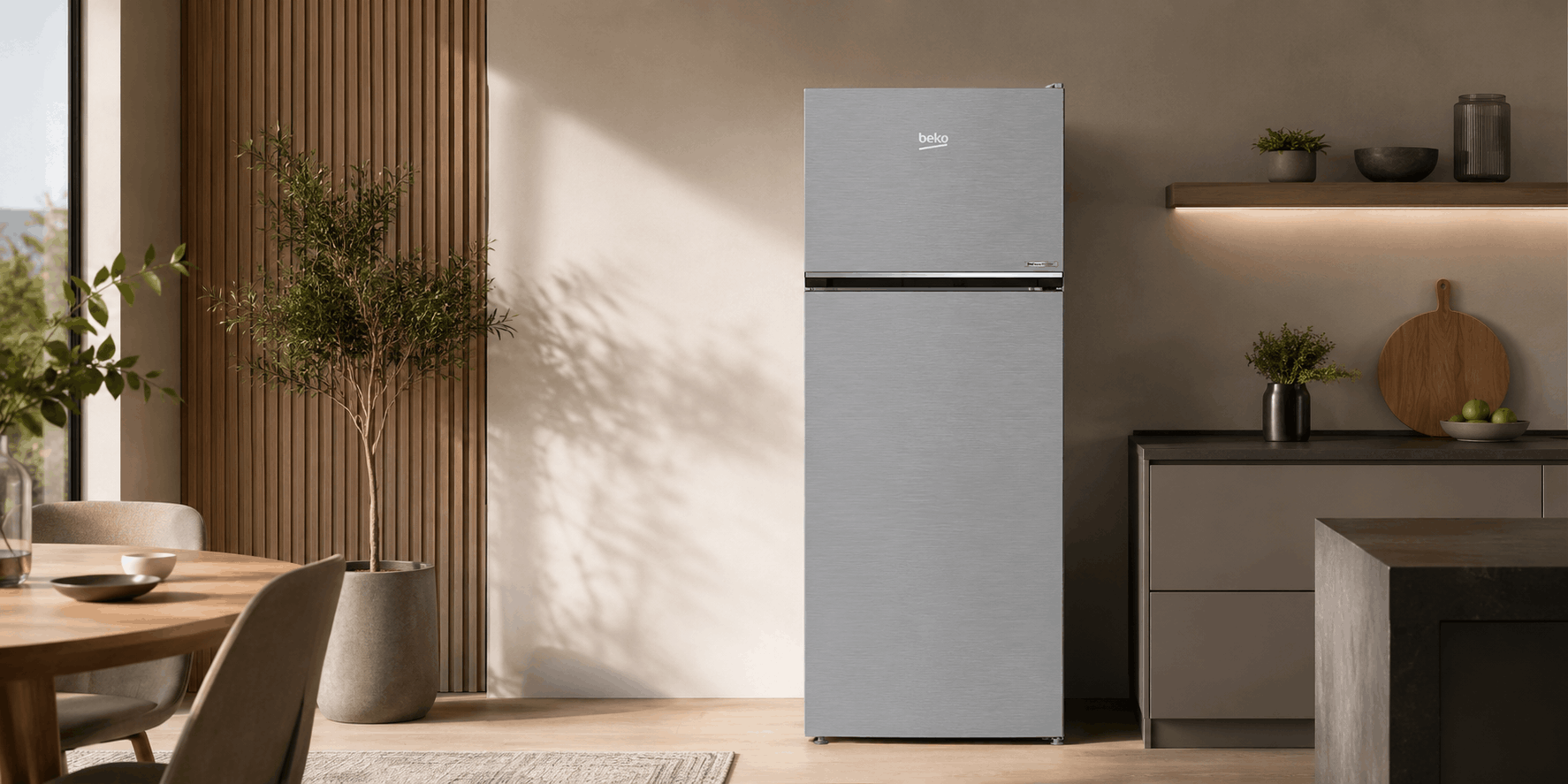 Réfrigérateur BEKO RDNG551M20SXB 455 Litres NoFrost - Silver